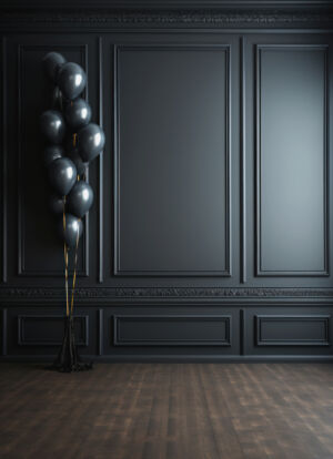 Raum mit Lufballons - Hintergrundbild Geburtstag
