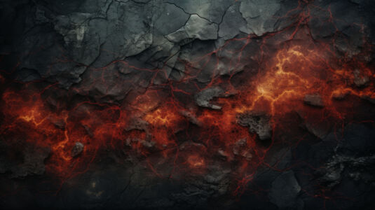 Hochauflösende Lava Textur - abstraktes Hintergrundbild