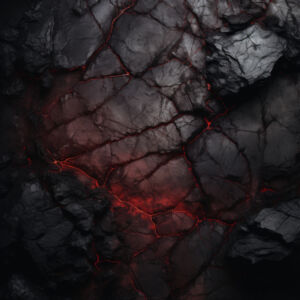 Schwarz rote Lava Textur - abstraktes Hintergrundbild
