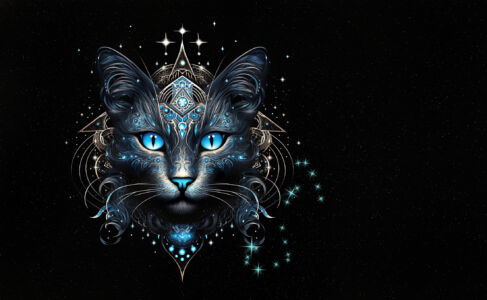 Scorpio Cat By Darkmoon Art