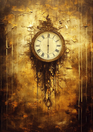 Steampunk Uhr Surreal Art