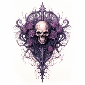 Goth Alchemie Totenschädel